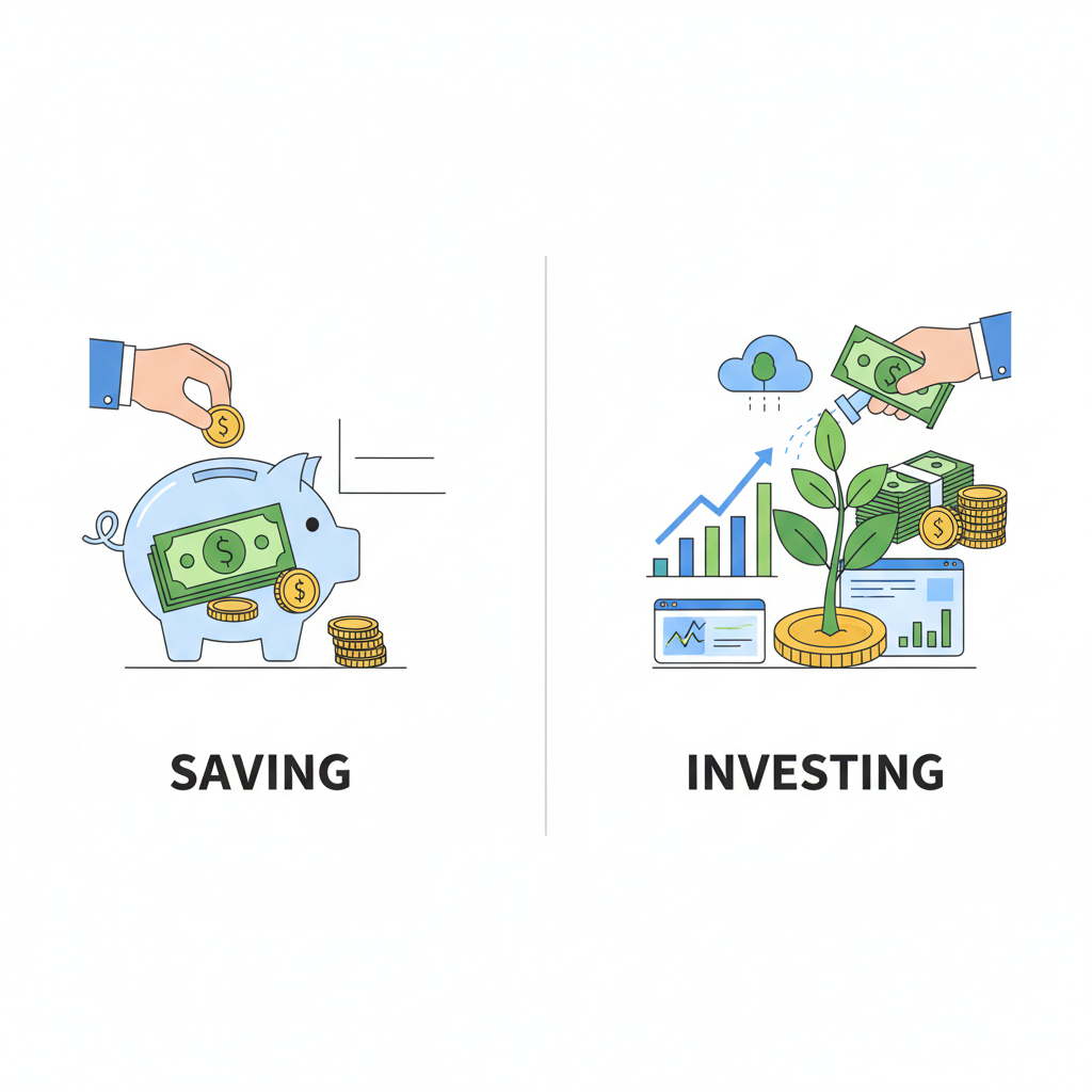 investasi vs menabung