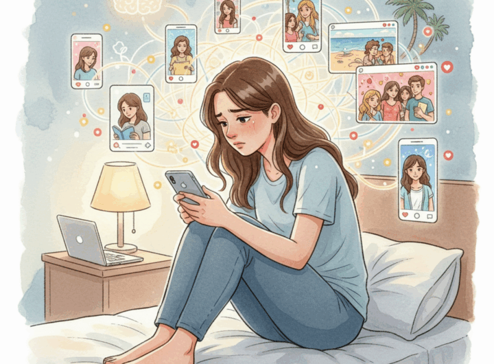 bandingin diri di sosial media