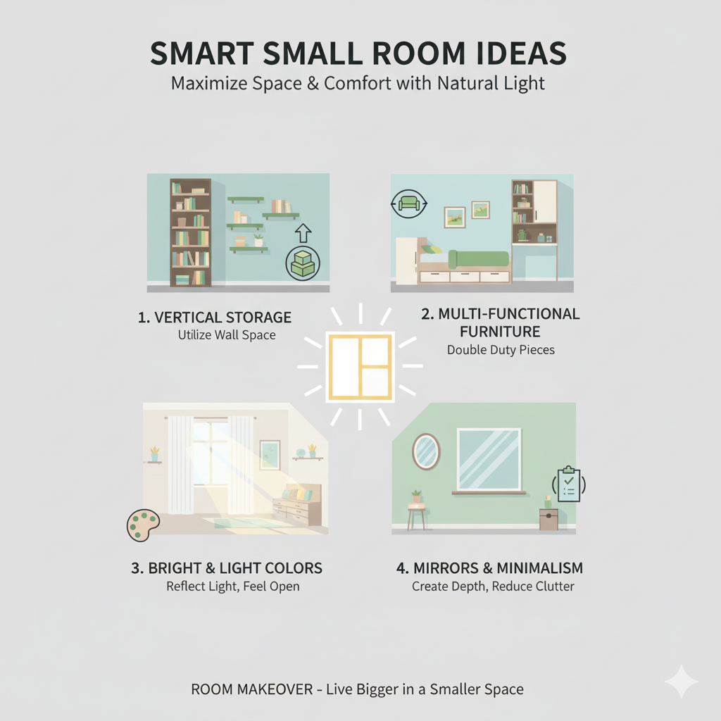 Trik Menata Kamar Sempit