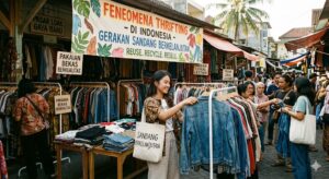 fenomena thrifting di Indonesia