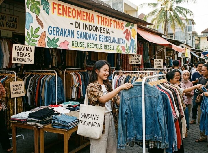fenomena thrifting di Indonesia